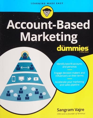 Cover image for Account based marketing for dummies
