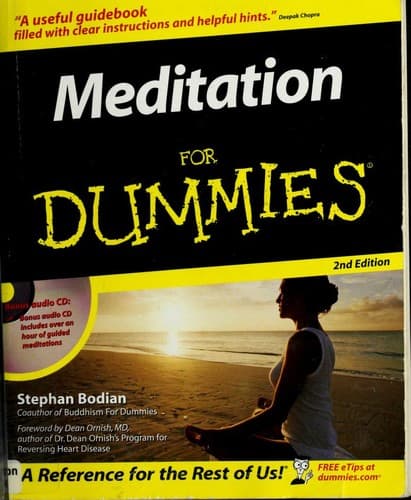 Cover image for Meditation for dummies