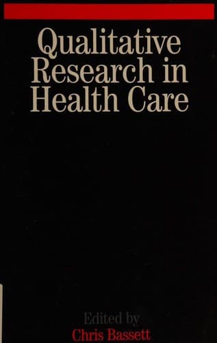 Cover image for Qualitative Research in Health Care