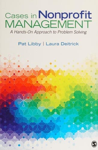 Cover image for Cases in Nonprofit Management