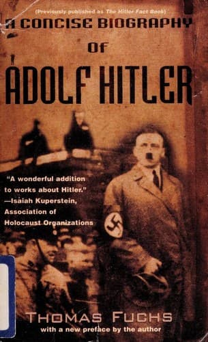 Cover image for A Concise Biography of Adolf Hitler
