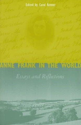 Cover image for Anne Frank in the World