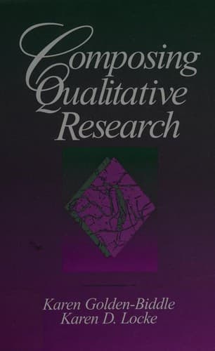 Cover image for Composing qualitative research