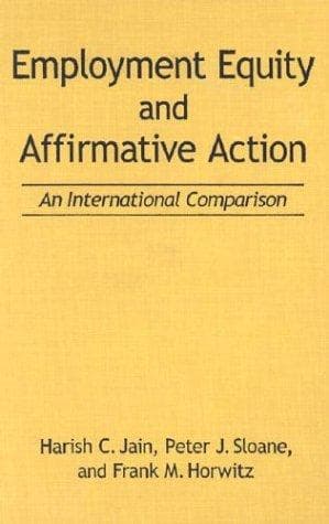 Cover image for Employment Equity and Affirmative Action