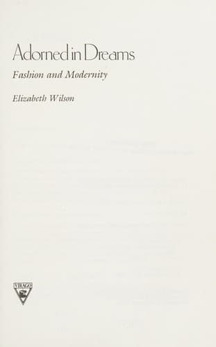Cover image for Adorned in dreams