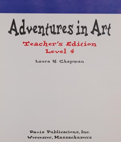 Cover image for Adventures in Art