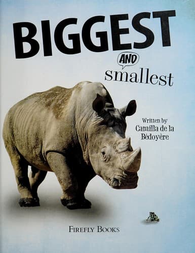 Cover image for Biggest and smallest