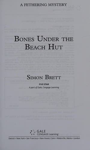 Cover image for Bones under the beach hut