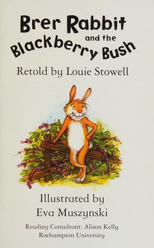 Cover image for Brer Rabbit and the Blackberry Bush