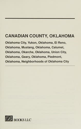 Canadian County, Oklahom
