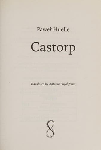 Cover image for Castorp
