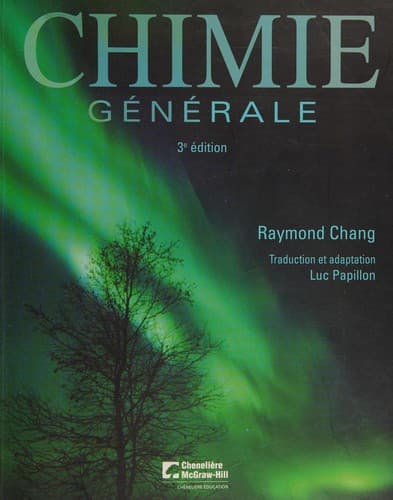 Cover image for Chimie Générale