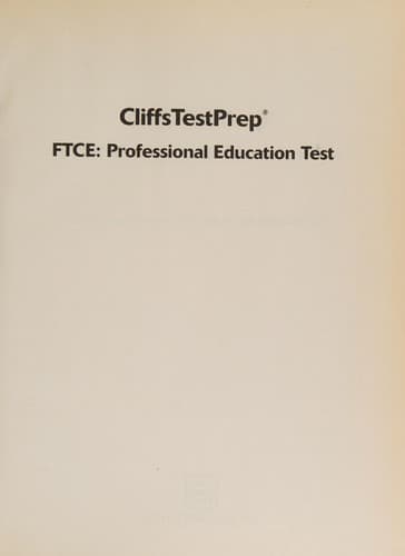 Cover image for FTCE