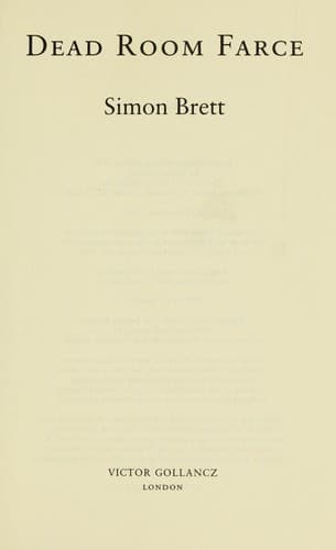 Cover image for Dead room farce