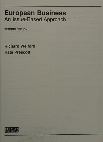 Cover image for European business