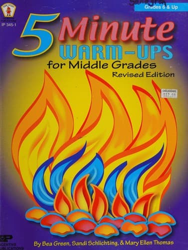 Cover image for Five-Minute Warmups for the Middle Grades