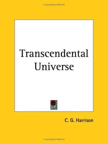 Cover image for Transcendental Universe