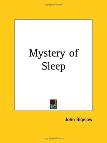 Cover image for Mystery of Sleep