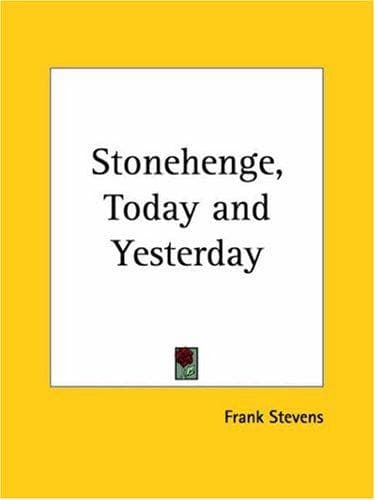 Cover image for Stonehenge, Today and Yesterday