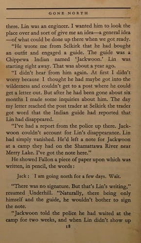 Cover image for Gone North