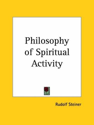 Cover image for Philosophy of Spiritual Activity