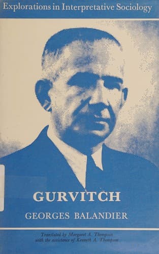 Cover image for Gurvitch