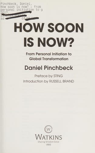Cover image for How soon is now?