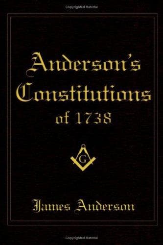 Cover image for Anderson's Constitutions of 1738