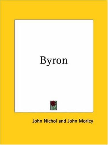 Cover image for Byron