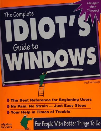 Cover image for The complete idiot's guide to Windows.