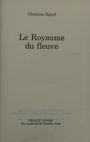 Cover image for La rivière Espérance, tome 2