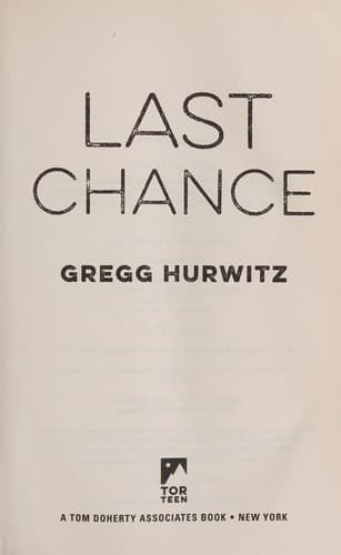 Cover image for Last chance