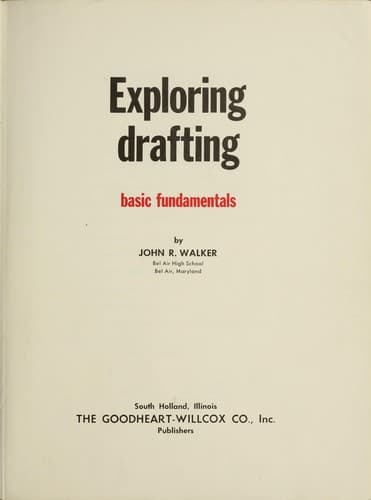 Cover image for Exploring drafting