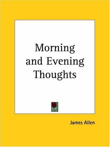 Cover image for Morning and Evening Thoughts
