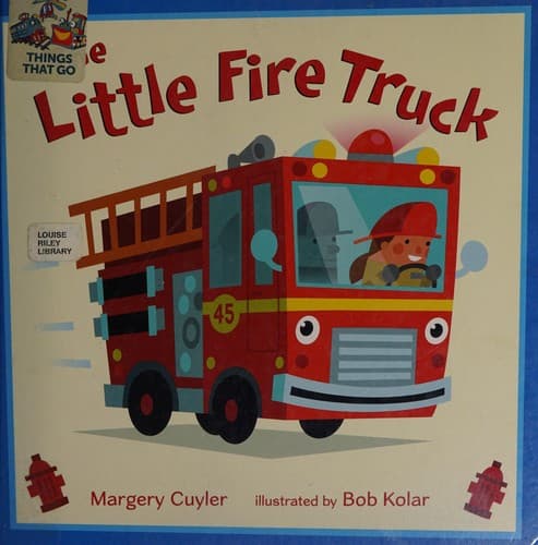 Cover image for The little fire truck