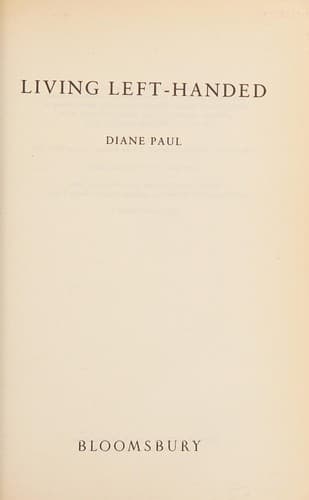 Cover image for Living Left-Handed