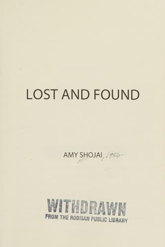 Lost and Found