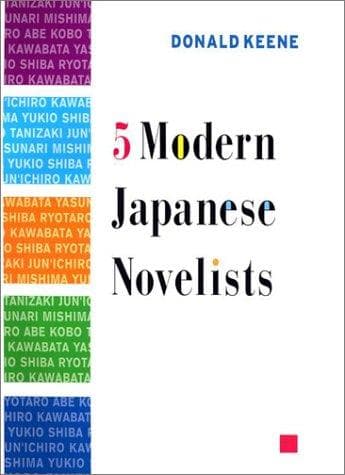 Cover image for Five Modern Japanese Novelists
