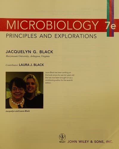 Cover image for Microbiology Principles and Explorations