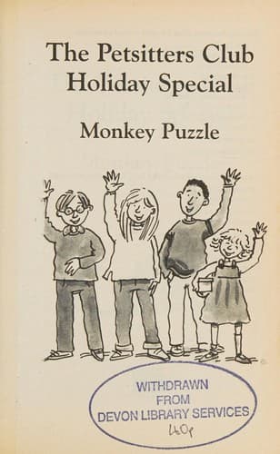 Cover image for Monkey puzzle