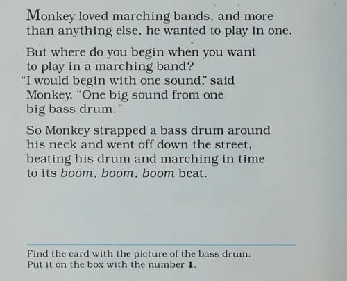 Cover image for Monkey's marching band