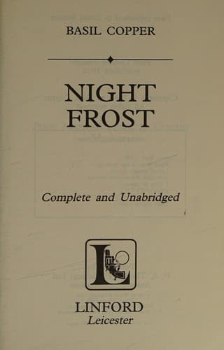 Cover image for Night Frost