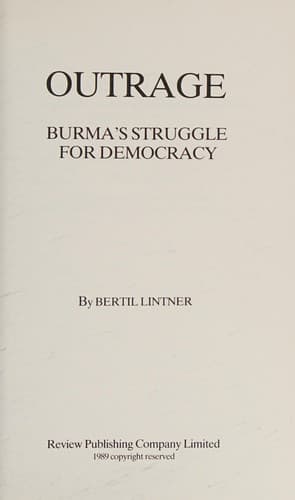 Cover image for Outrage