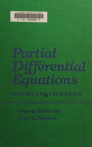 Cover image for Partial differential equations
