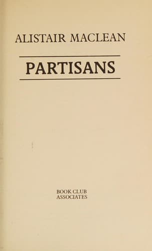 Cover image for Partisans