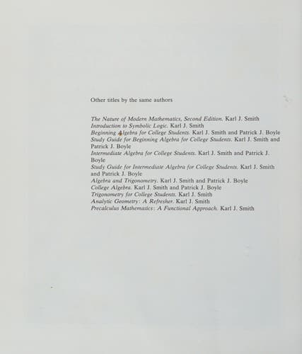 Cover image for Precalculus mathematics