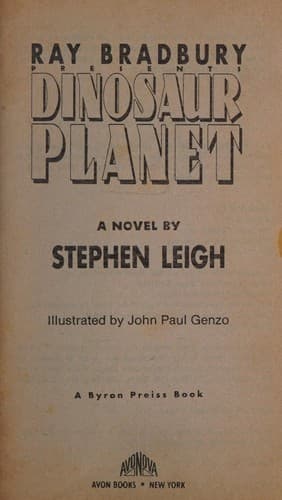 Cover image for Ray Bradbury presents Dinosaur Planet