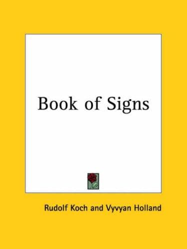 Cover image for Book of Signs