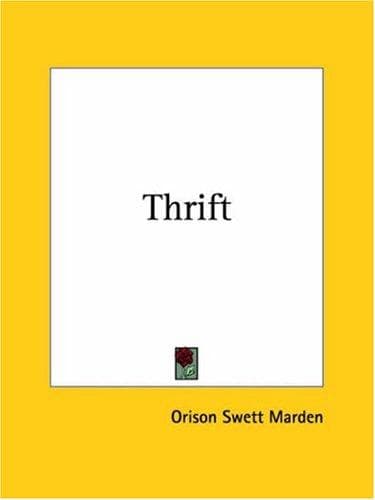 Cover image for Thrift