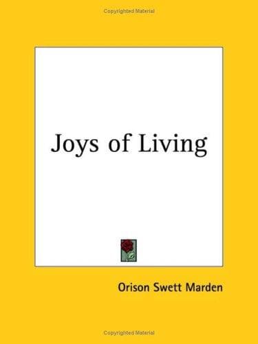 Cover image for Joys of Living